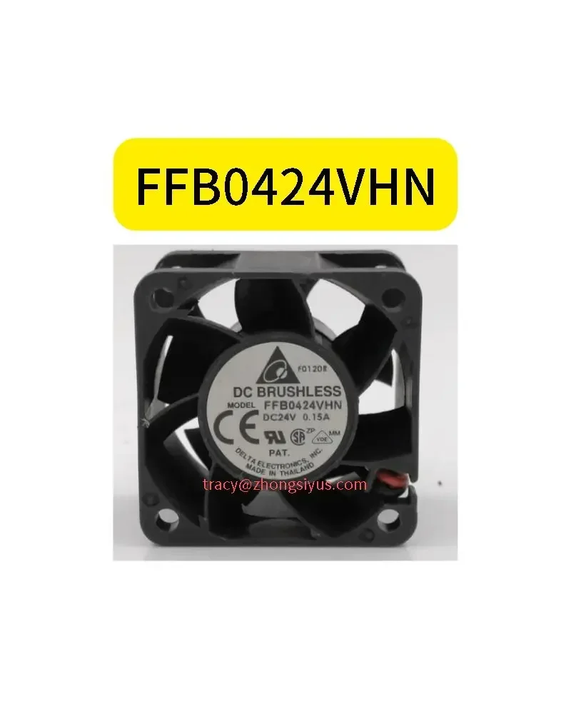 New original FFB0424VHN 4CM 24V0.15A 4028 3-wire dual ball inverter fan
