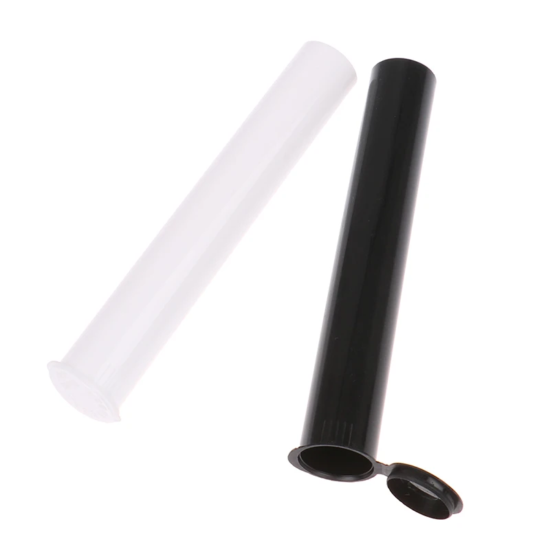 Plastic Cigarette Storage Tube 116mm Vial Cigarettes Waterproof Airtight Tube Smell Proof Cigarette Solid Storage Seal Container