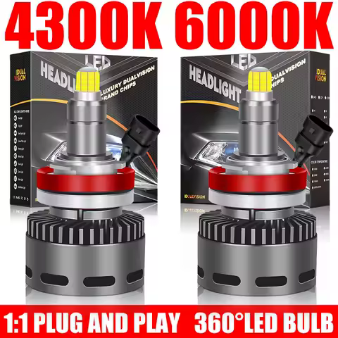 H7 LED 360 CSP For Projector Lens 4300K 6000K H11 H8 H9 HB3 9005 HB4 9006 9012 HIR2 D2S D4S D2R D4R Canbus Car Headlamps 12V Fog