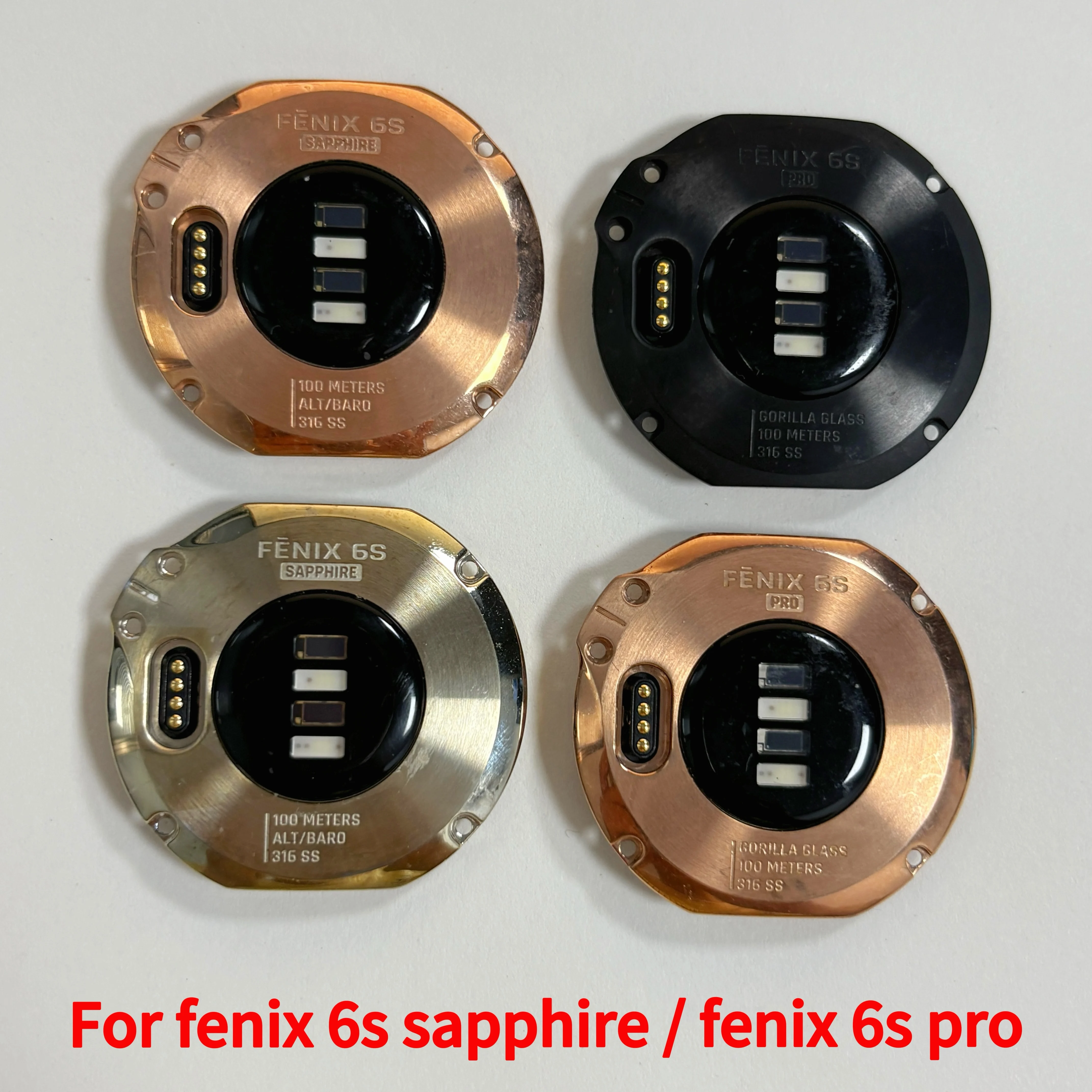 

Для GARMIN Fenix 6s Sapphire Fenix 6s Pro задняя крышка без аккумулятора задний чехол GPS ручной замена ремонт