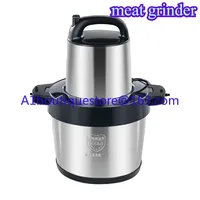 Stainless steel 6L meat grinder electric food meat cutter