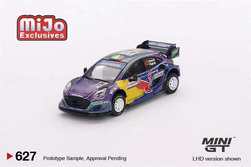 MINI GT Mijo 1:64 Rally1 #42 M-Sport WRT 2022 Model Car