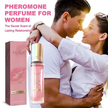 Óleo de perfume feromona para homens e mulheres, fragrância infundida, atrair perfume, 10ml, 1pc