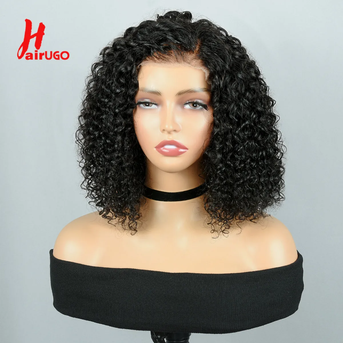 Pelucas de cabello humano de encaje sin pegamento, pelo Remy prearrancado, encaje sin pegamento, a medida para adaptarse a las orejas, Wear & Go, 6x4