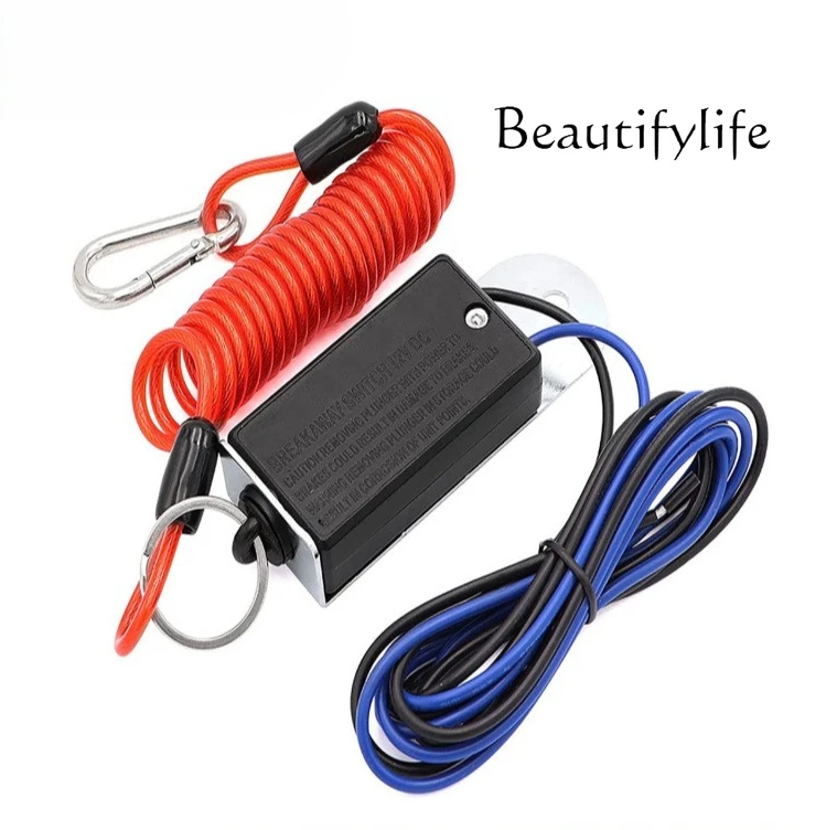manufacturer-trailer-separator-switch-separator-coiled-cable-with-electric-brake-switch-rv-trailer