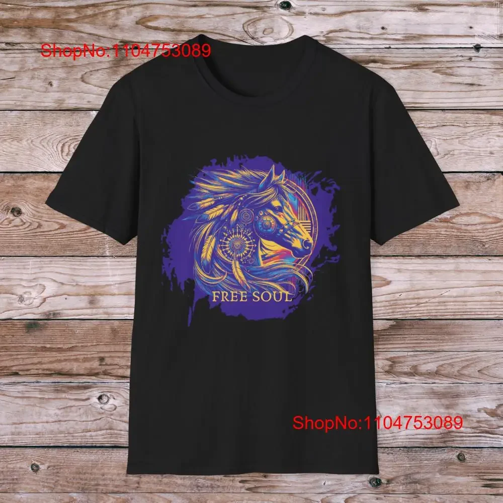 Camiseta Ignite Your Spirit with the Bold Free Soul, Top gráfico vintage lavado para uso diario, cómodo para hombre