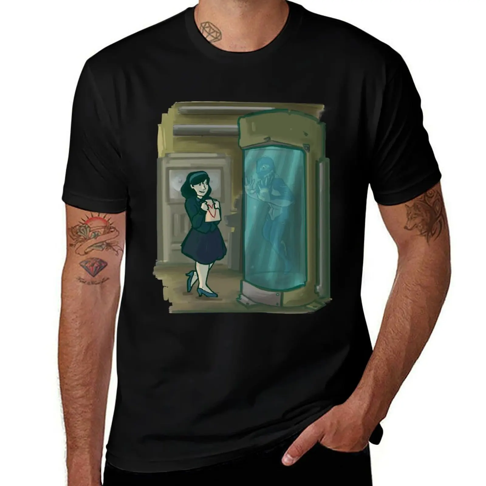 the shape of water T-Shirt Plus Size Basic Short Sleeve Top T-Shirt