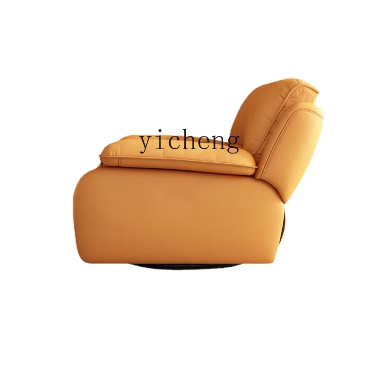 

YY Technology Cloth Sofa Cabin Single Seat Recliner Leather Modern Minimalist Living Room