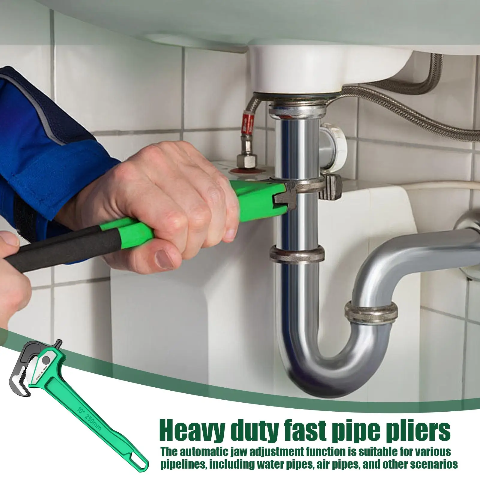 

Сверхмощный быстрый хомут для труб, многофункциональный хомут для водопроводных труб, плоскогубцы для водяного насоса, промышленный зажим для труб, подвесной хомут для труб