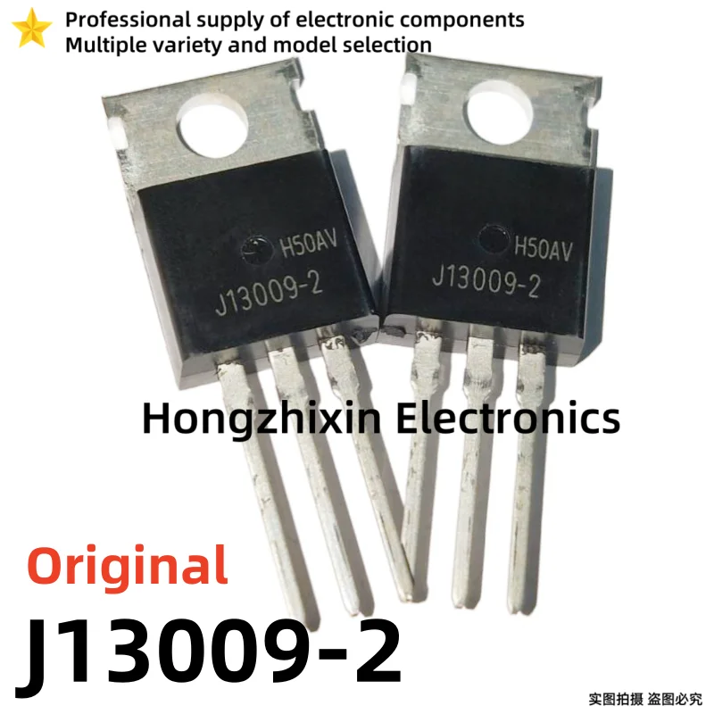 Transistor de potência, novo, original, J13005-2, J13005, J13007-2, J13007, J13009-2, J13009, TO-220, 10pcs