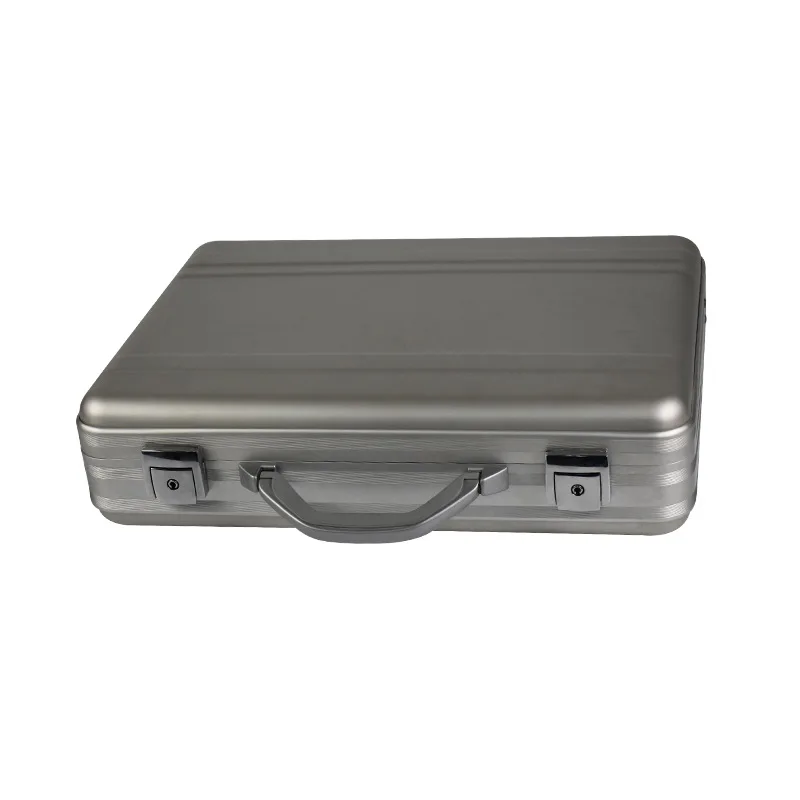 Portable Storage Aluminum Alloy Computer Instrument Equipment Box Sample Tool Display Box