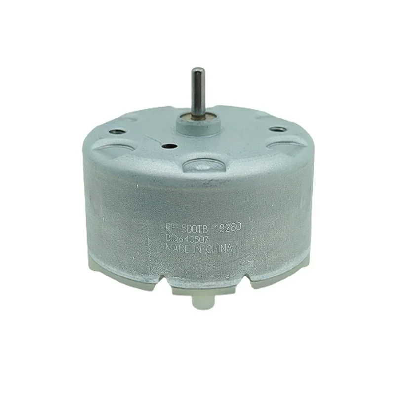 

MABUCHI RF-500TB-18280 DC 3V-12V 5V 6V 9V 8600RPM Micro 32mm Diameter Round Spindle Motor DIY Spray Machine Alarm Swing Motor