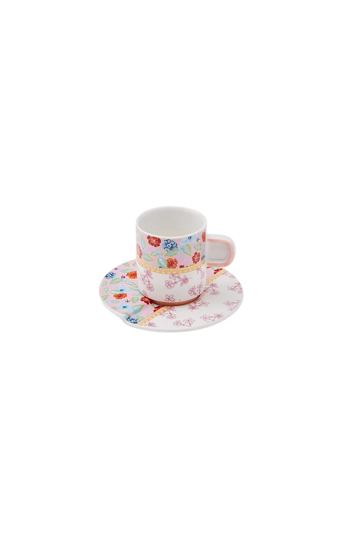 DOLBOVI Fam 2 person porcelain coffee cup set