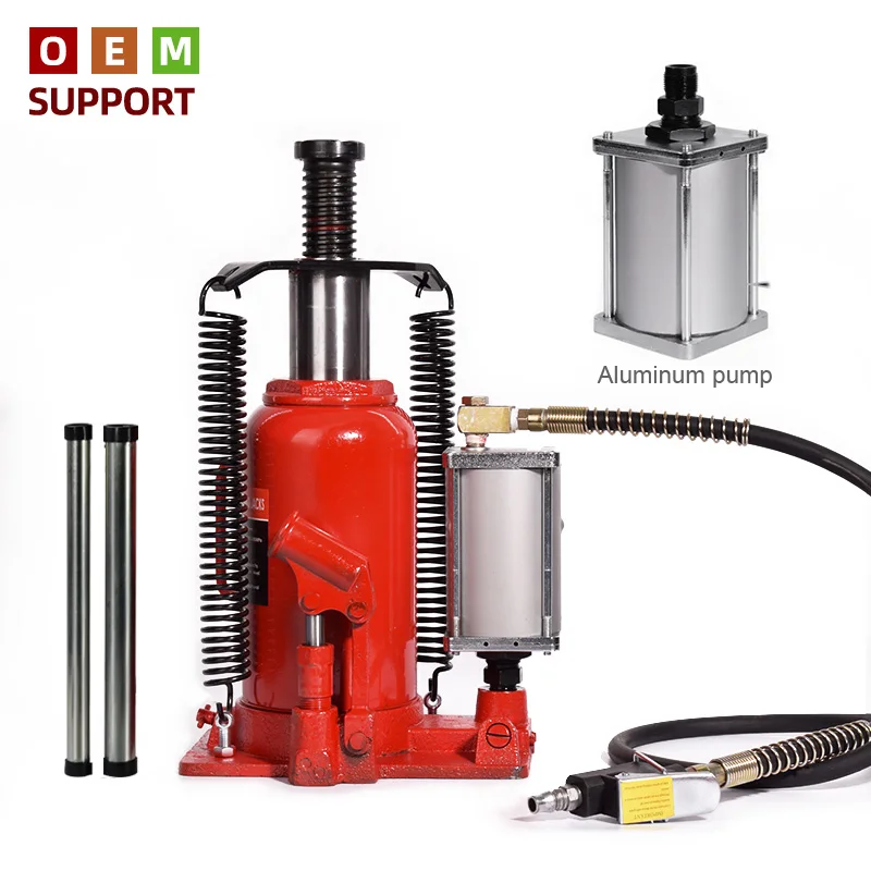 KARLION 20T CE Certified Manual & Pneumatic Hydraulic Bottle Jack for Car & Truck Repair Made of Durable Metal