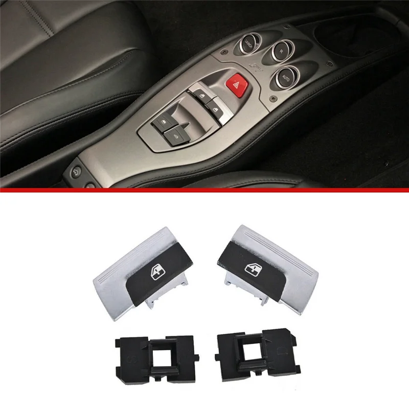 

Authentic Car Power Window Switch Button For Ferrari 458 488 FF