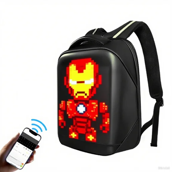 

LED Backpack Walker Billboard Mobile Digital Advertisement Machine Signage Portable Walking Display LED Light Box Advertising