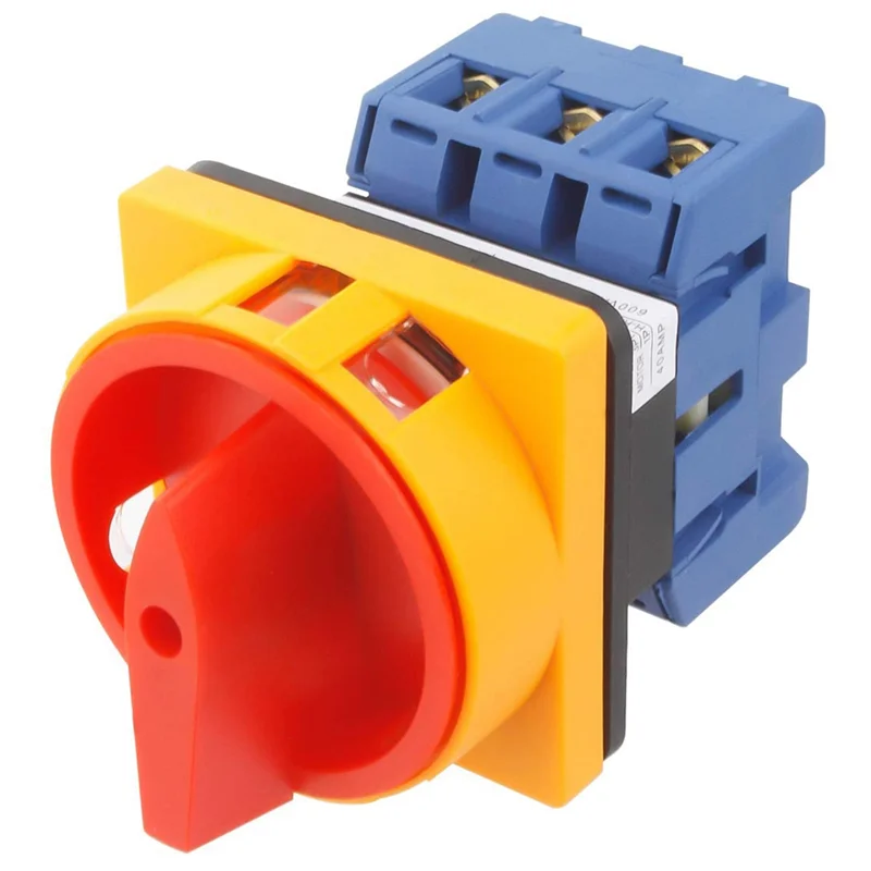 Changeover Switch LW30-25 Universal Rotational Cam Selector Latching Switches Universal Conversion 440V 25A 3 Sections