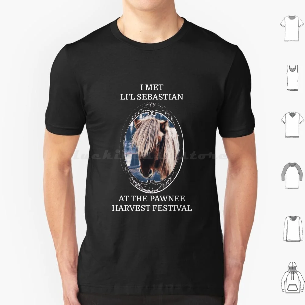 I Met Lil' T Shirt 6xl Cotton Cool Tee I Met Lil Pawnee Amy Ann Leslie Knope Ron Aziz April Swanson Nbc Parks And Recreation