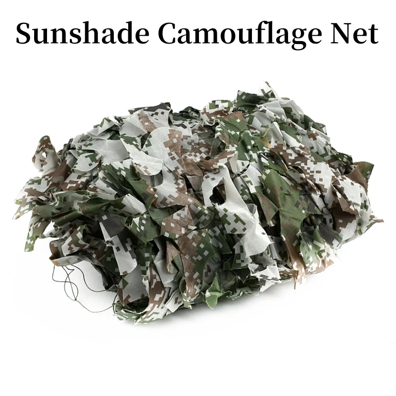 

Customized Camouflage Nets Outdoor Awning Garden Shading Gazebo Car Covers Tent Shade Party Camping Sun Shelter Decoration