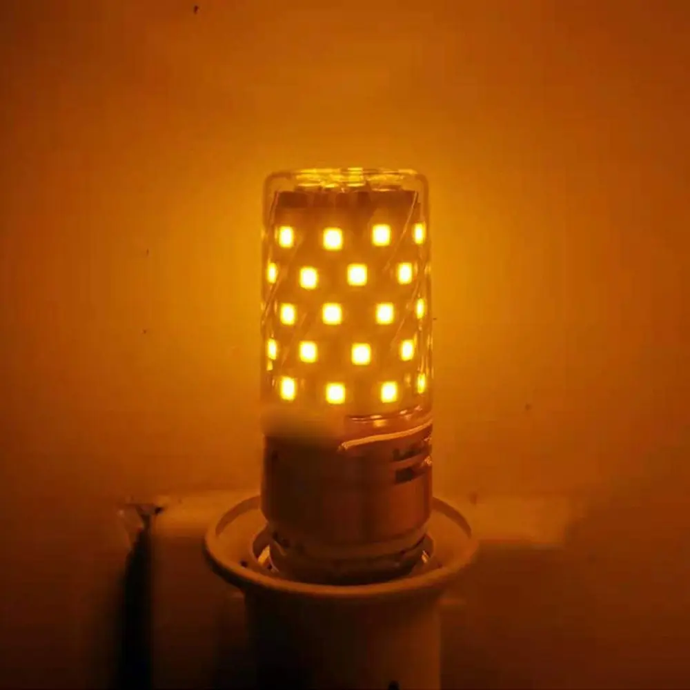 

E14 E27 Screw Base LED Corn colorful Light Bulbs 85-265V aluminum LED Lamp Bulb Ultra Bright No Flicker Led Candle Light Bulb