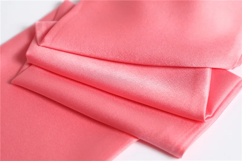 Mode Einfarbig Lange Silk Schal Frauen Krawatte Tasche Stirnband Pferd Druck Haarband Koreanischen Stil Halstuch Band Dame – Detail 4
