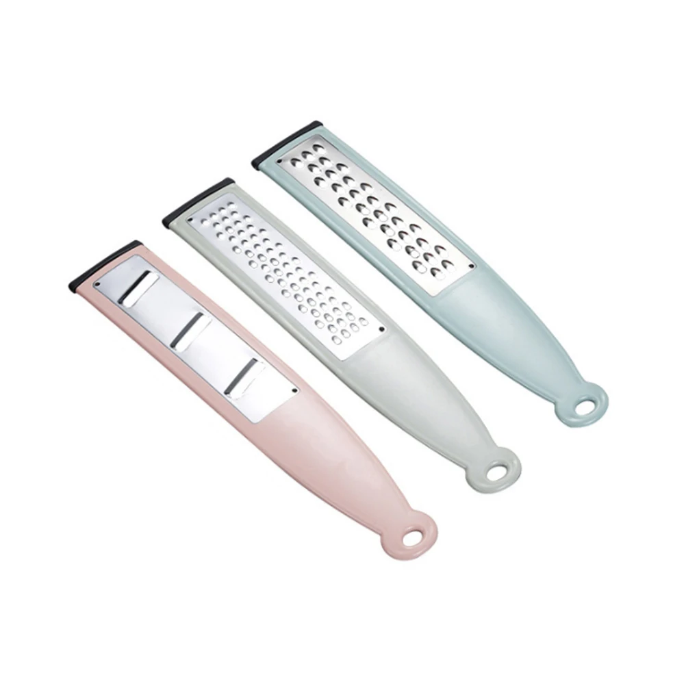 

3 pcs Stainless Steel Slicer Grater Set Garlic Cheese Vegetable Planing Tools Kitchen Gadgets Easy Clean Anti Skid Fruit Veggie