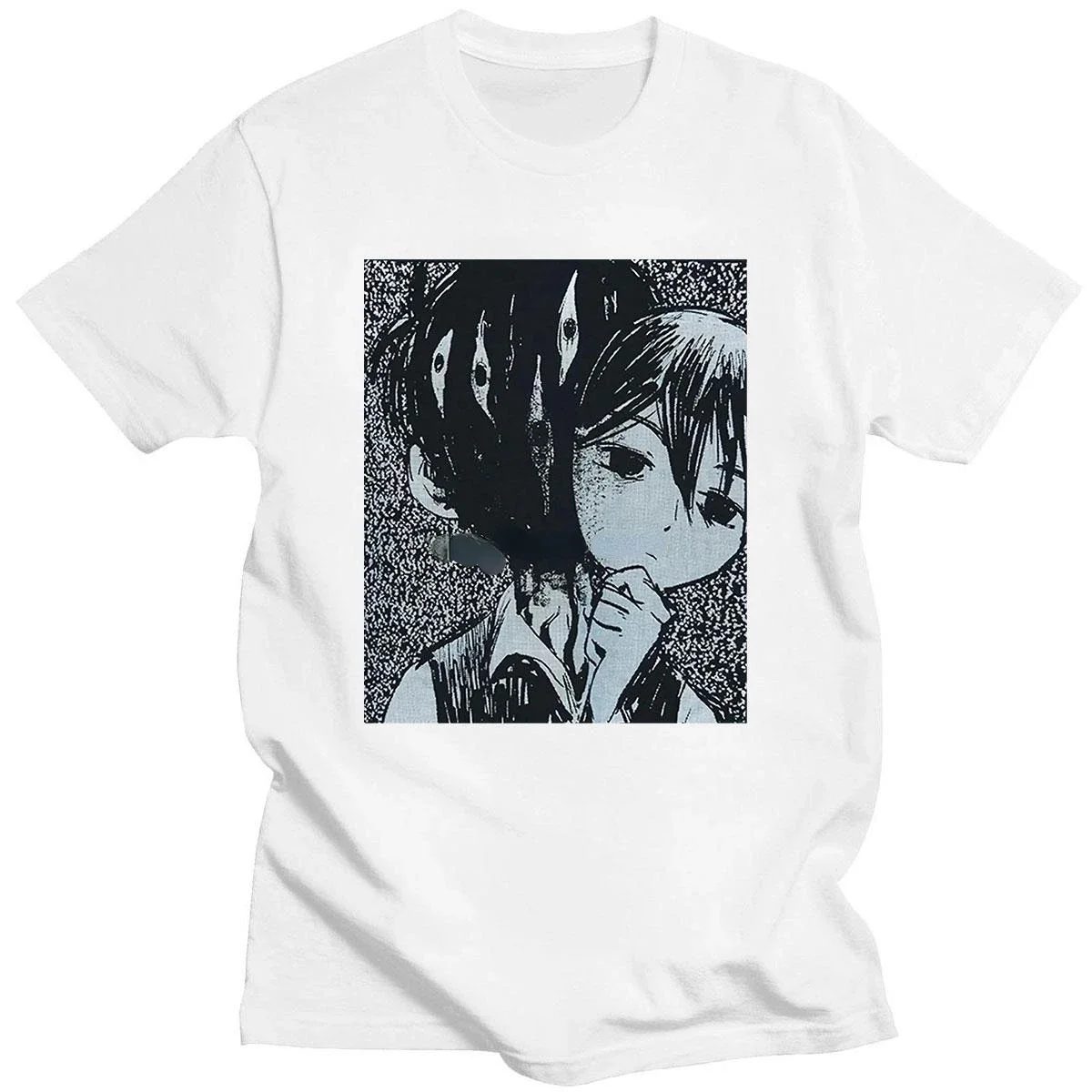 Anime Print Tshirt Casual Classic Streetwears for Men Best Seller T Shirt Popular Omori TShirt  Short-sleev Tee Camisetas tops