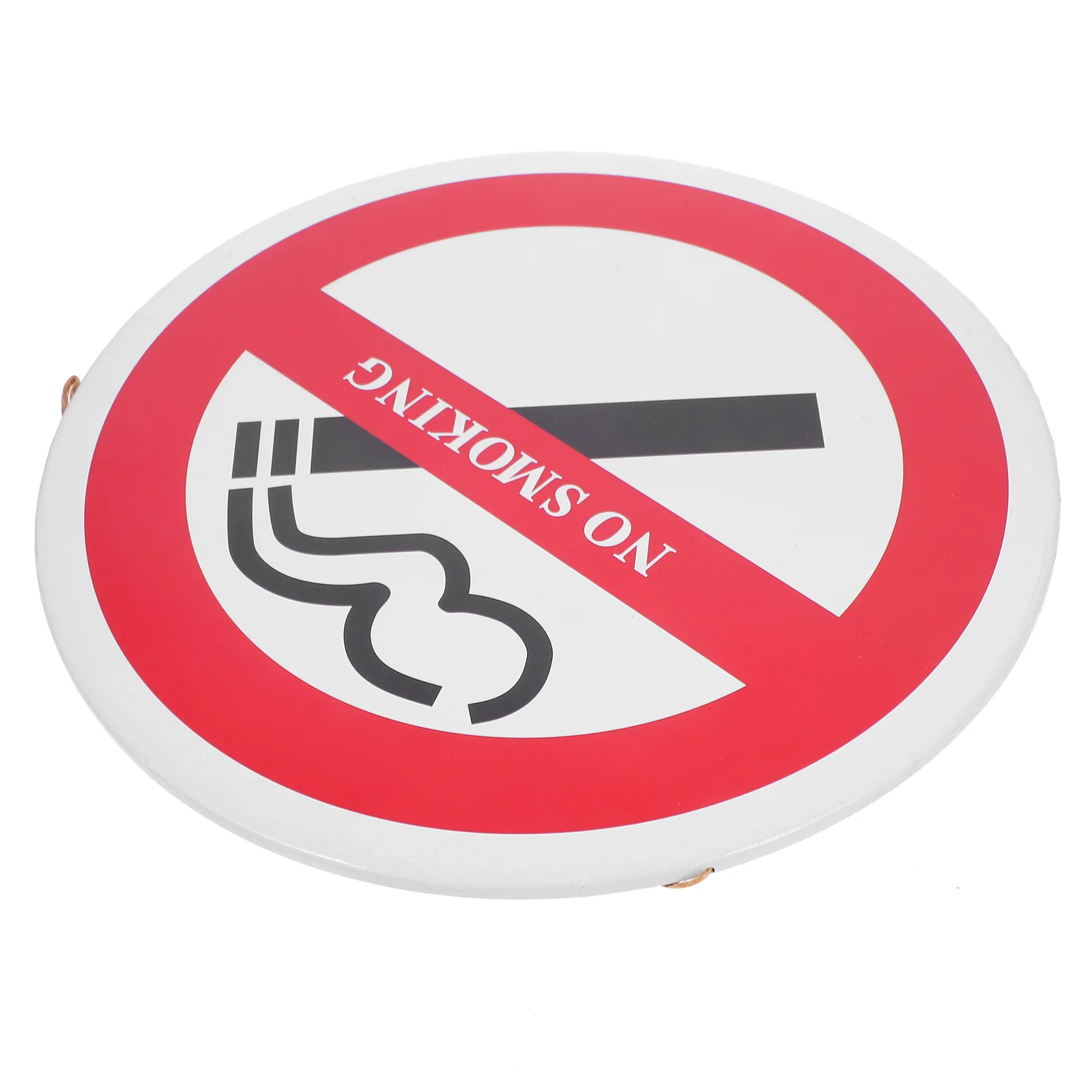 

No Smoking Sign Iron Wall Sign Vintage Decorative Warning Label For Indoor Outdoor Prohibited Smoking Indicator