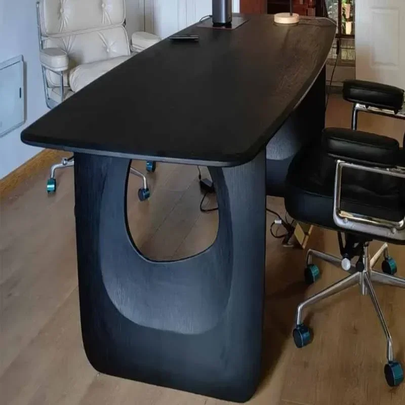 

Черный современный обеденный стол, напольный высокий стиль, обеденный стол для гостиной, кофейный ресторан, дизайн центра, мебель Mesas De Comedor