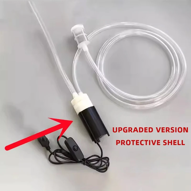 مضخة النبيذ الكهربائية التلقائي كسر النبيذ 5 فولت مضخة شفط بسيطة USB مضخة النبيذ الكهربائية تصفية أنبوب السيليكون
