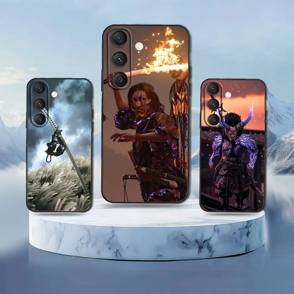 

Ghost of Tsushima Phone Case For Samsung Galaxy S25,S24,S21,S22,S23,S30,Ultra,S20,Plus,Fe,Lite,Note,10,9,5G Black Cover