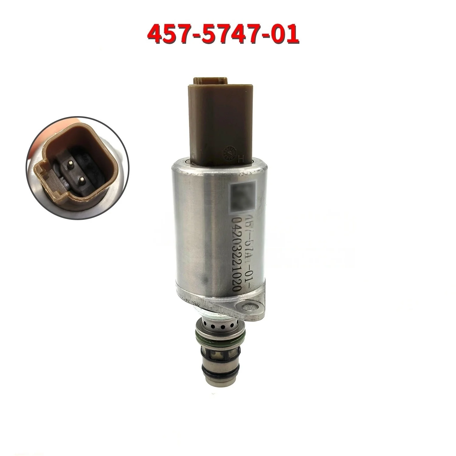 

457-5747 hydraulic pump proportional solenoid valve is suitable for E323D, E320GC and E323D excavators