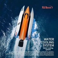 WL Wl915-A Remote Controlled Boat Summer Water Model Toy Full Scale Brushless High Speed Clipper Remote Controlled Boat Kid Gift