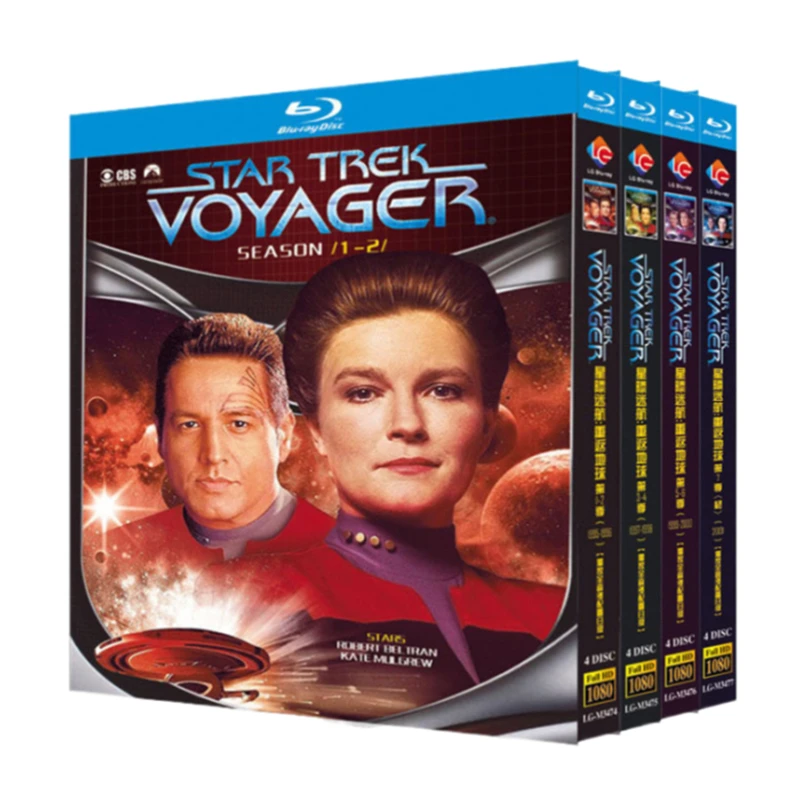 Stars Trek: Blu-ray-Disc der Voyager-Saison 1-7