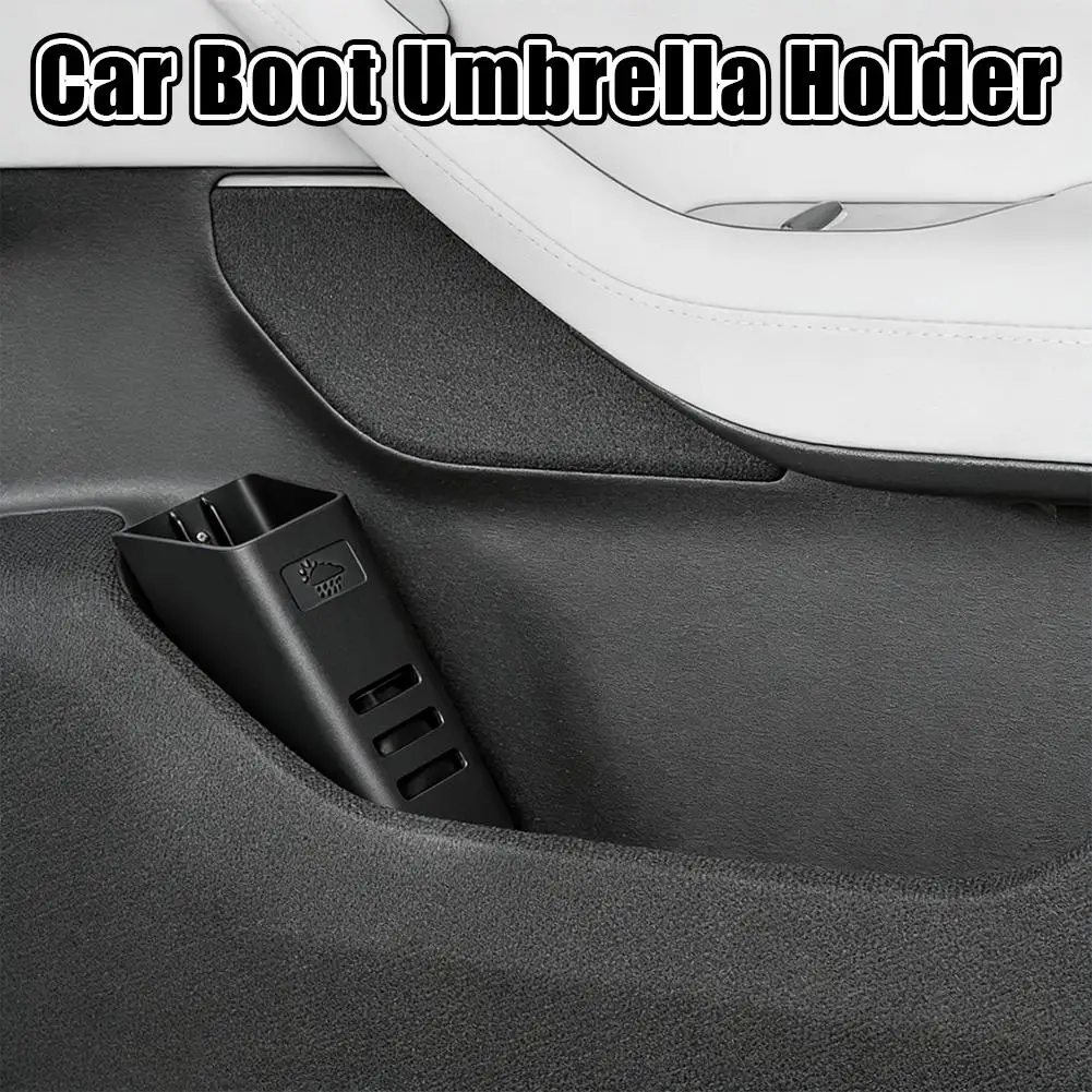 Home Universal Artifact 1/2pcs Car Door Side Boot Umbrella Holder Built-in Folded Storage Box Car Trunk Umbrella Holder Bucket