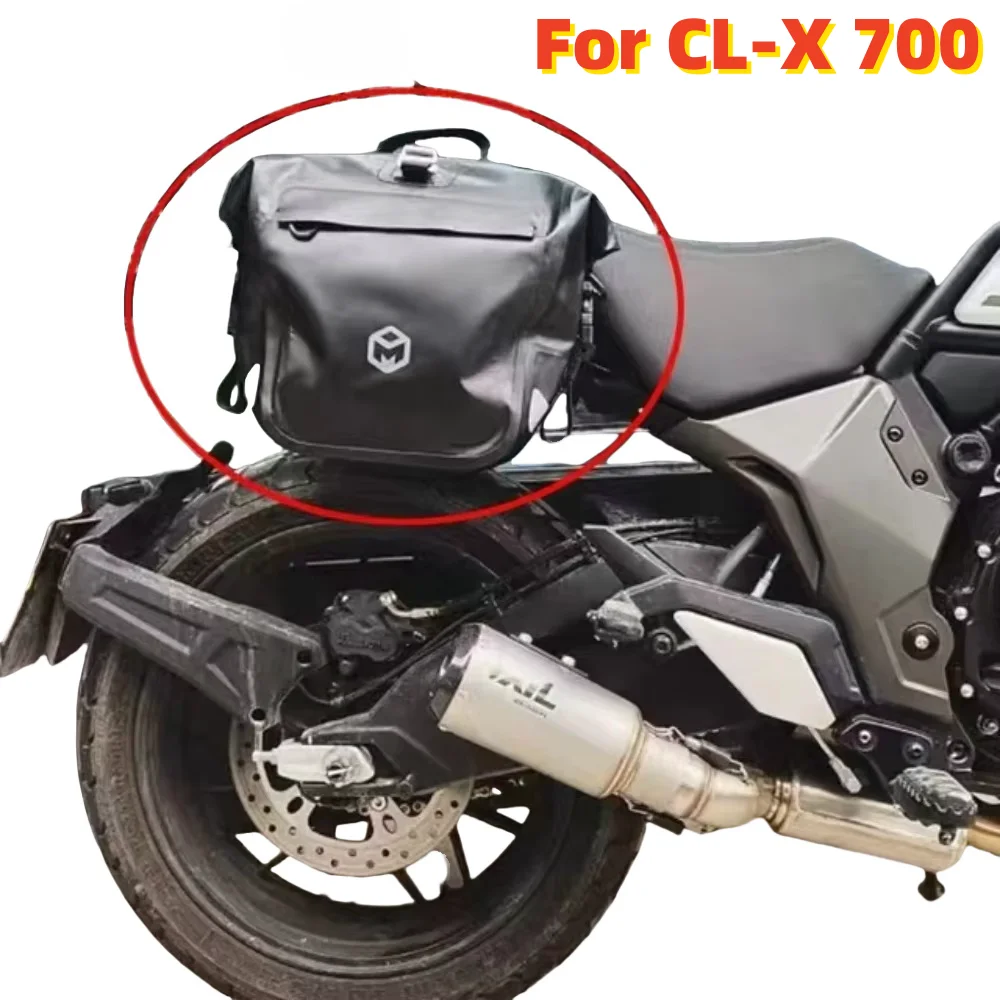 

New Frame Side Pockets luggage rack Fit CLX 700 Travel Placement Waterproof Bag For CL-X 700 CL-X700 CLX-700 700CLX CL X 700