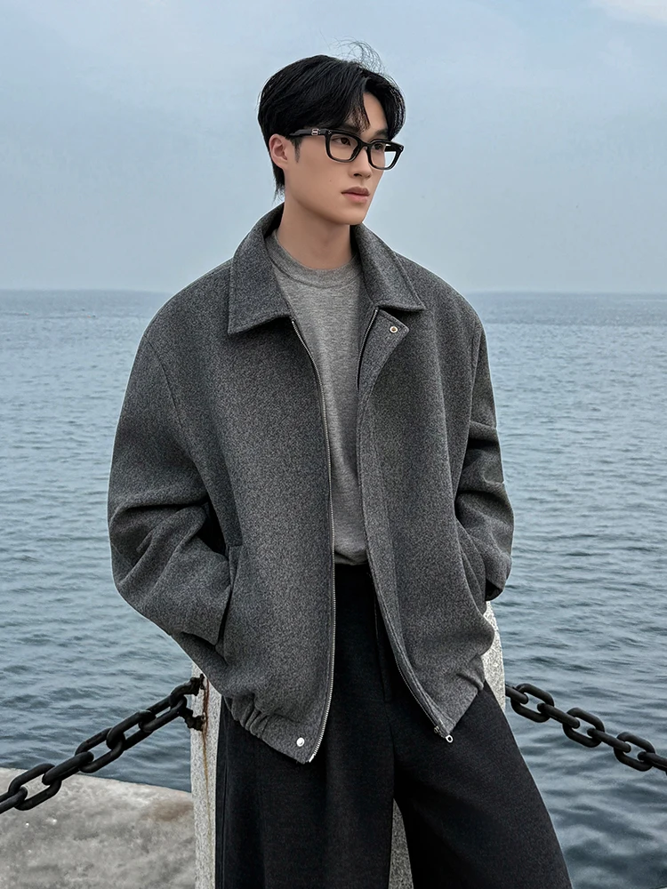 

Мужское шерстяное пальто Cleanfit Briti Sle ort, осенне-зимнее модное пальто Naz Haome, американское пальто-мант