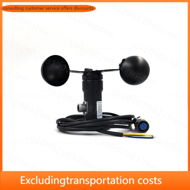 CE Certificate RS485 0.4-2V Pulse Zigbee Aluminium Alloy Three Cup Anemometer Wind Speed Velocity Sensor for Weather Station