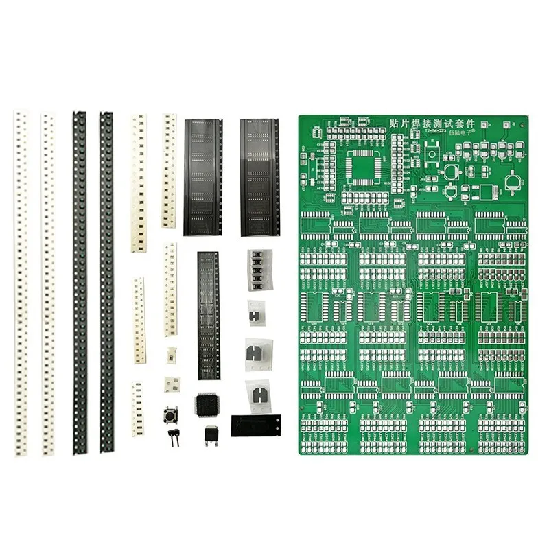 Zestaw do lutowania komponentów SMD 300 SMD Trening lutowania komponentów Płyta do ćwiczeń o wysokiej intensywności Zawody umiejętności PCB — zdjęcie produktu 3