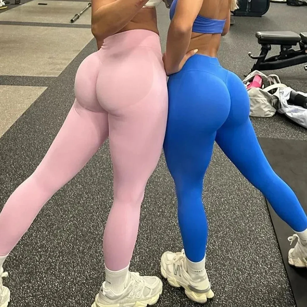 Yoga Pants Scrunch Butt Lifting Impact Leggings Women Gym Workout Leggings Pants Mid Low Waist Compression activewear tights