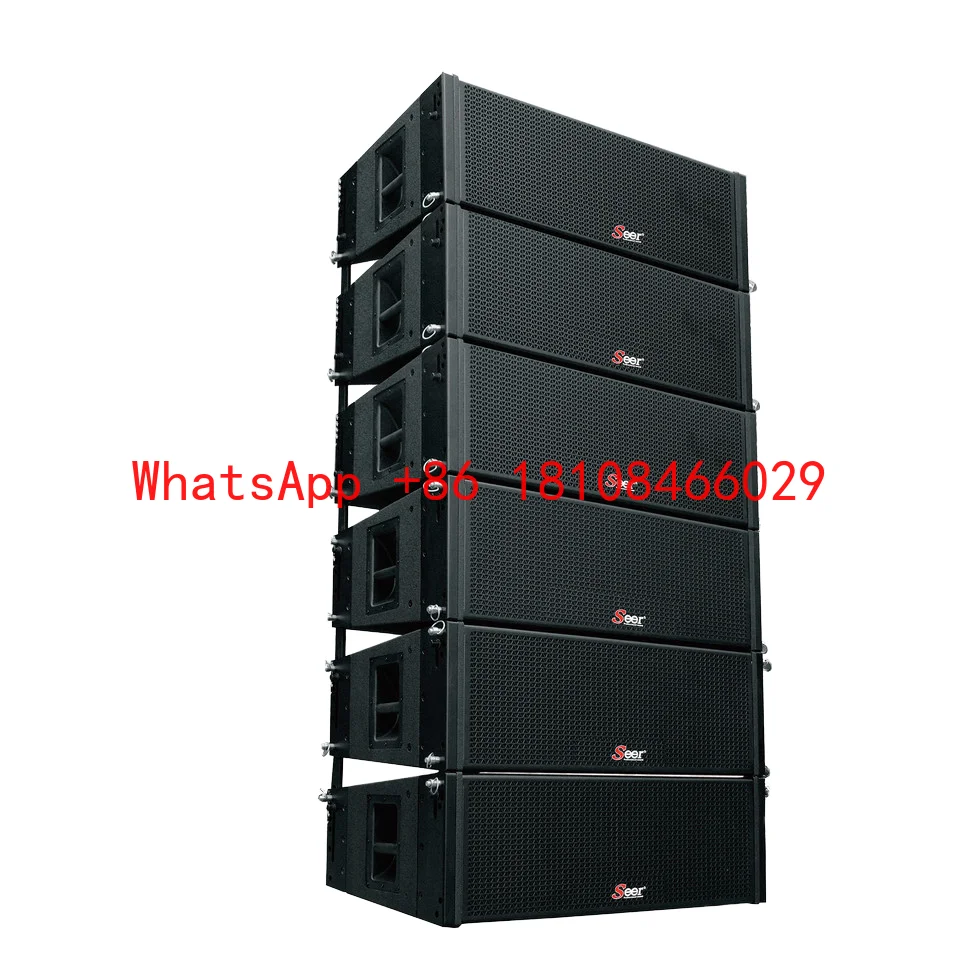 

LA-10 Dual 10inch Stage Audio System Outdoor Concert 240W RMS/480W Peak Good Quality