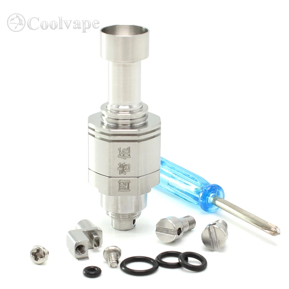 Imagem -02 - Sxk Quatro um Cinco 415bb Mtl Estilo Rba 316 ss para Boro Tanque Aio Boleto Sxk bb Vandy Vape Pulso Cthulhu Boro Vape Mod