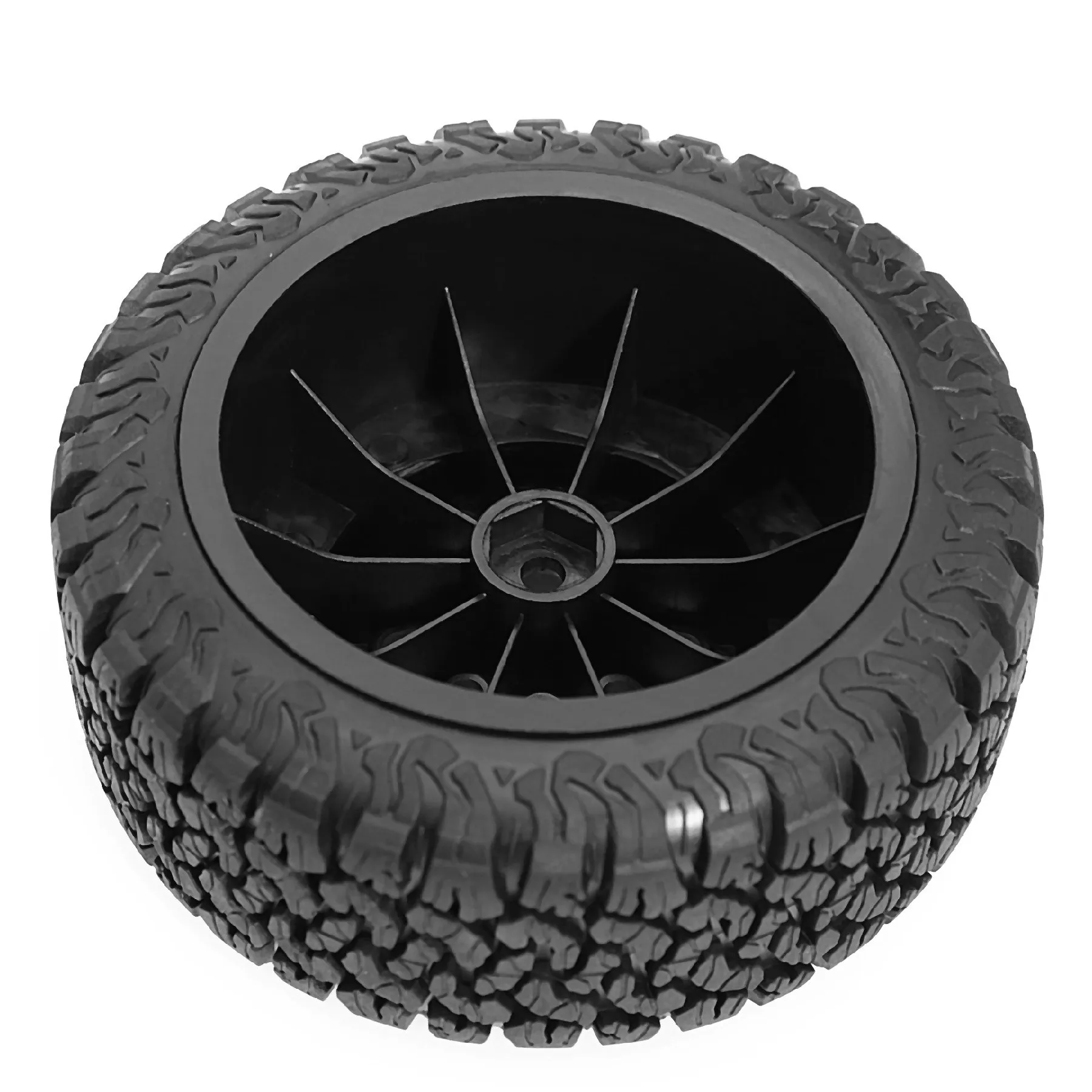 1:10 Pneumatici per camion Short Course Pneumatici in gomma 12mm Esagonale per 1/10 RC Auto Traxxas Slash Arrma Senton HuanQi 727 Vkar 10SC HSP Hpi Parti