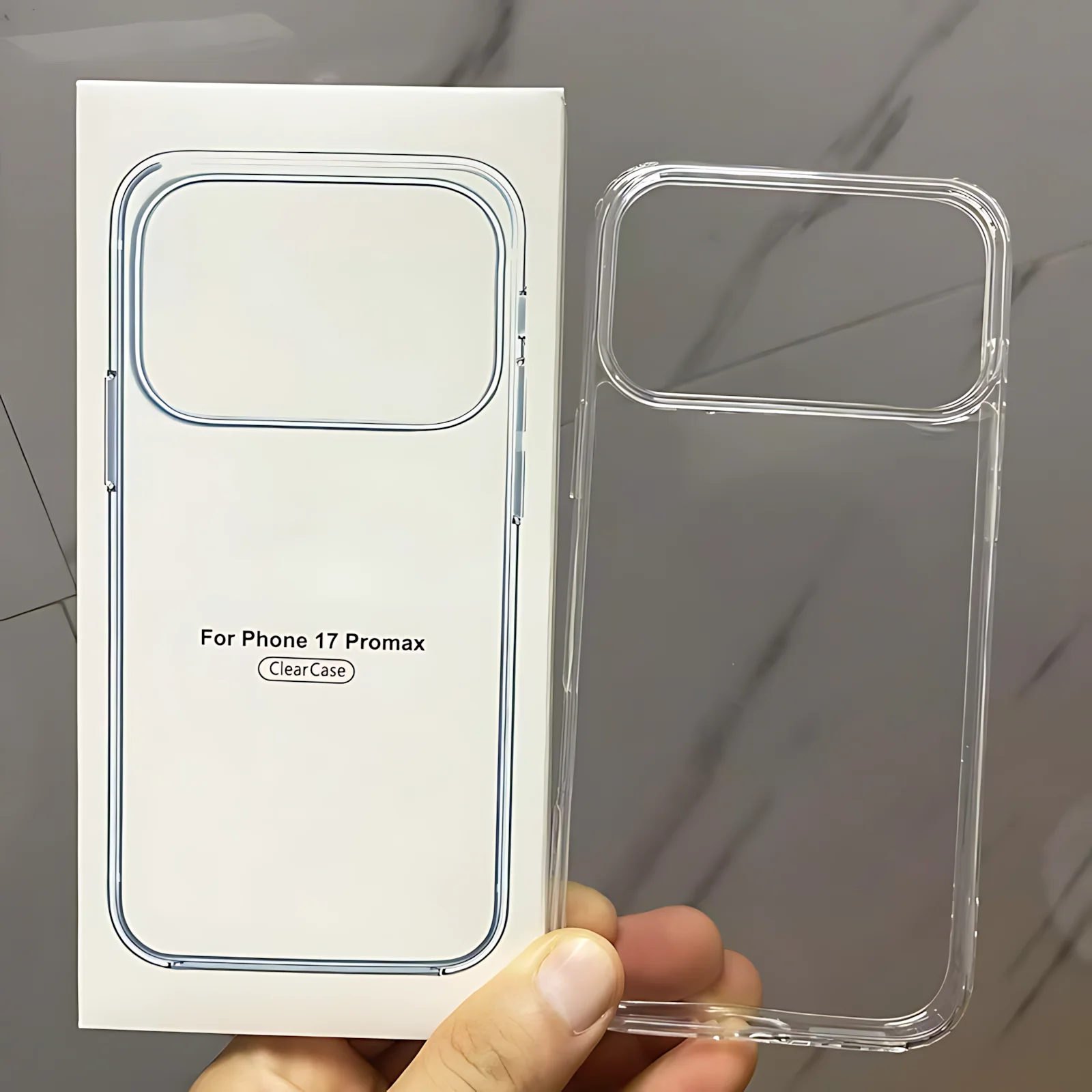 Ultracienkie Przezroczyste Etui na Telefon iPhone 11 12 13 14 15 16 17 Pro Max Air 8 7 Plus Mini X XR XS 6 5 Transparentne Akcesoria