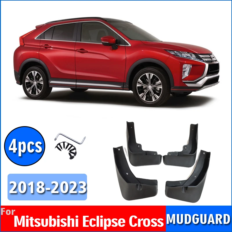 Guardabarros cruzado para Mitsubishi Eclipse, accesorios para coche, estilo automático, 2018-2023