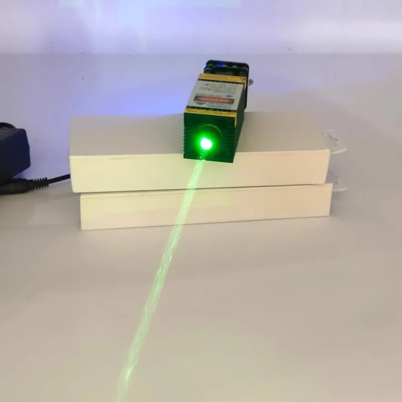 12V High Power 520nm 500mW Green Adjustable Laser Module Bird Repellent Laser