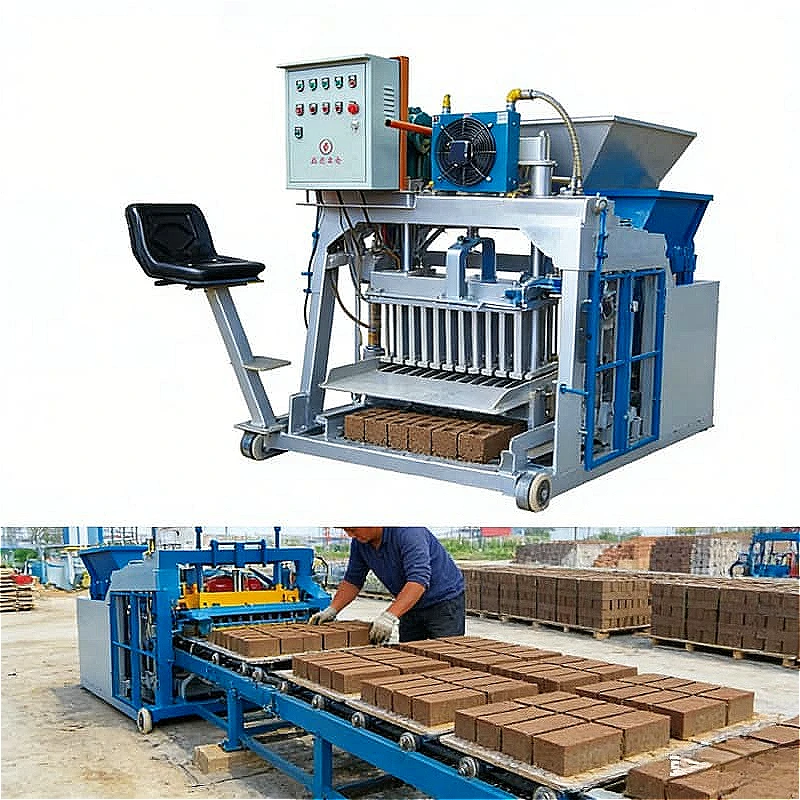 China Factory Manual Interlocking BrickMaking Machine High Quality Portable Manual Soil Cement Block Press Brick Forming Machine