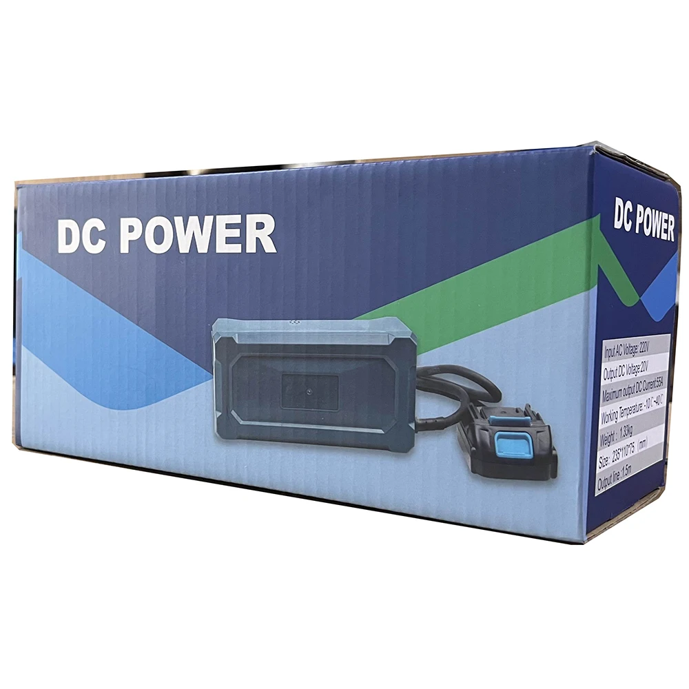 220V AC to 18V DC power supply unit, suitable for Lithium Battery Tools, Compatible Heimerdinger 18V battery