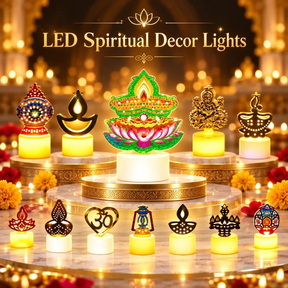 Flameless Flameless LED Candle Lights Battery Operated Compact Size Battery Operated Mini Night Lamp Without Real Flame