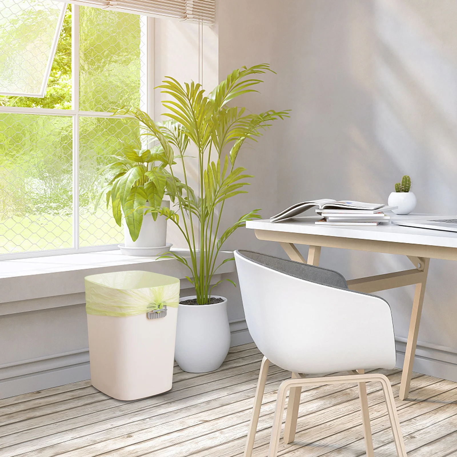 16Pcs Anti-Slip Fixation Clip Trash Can Holder Modern Elegance Waste Management Tool Anti Fall Clamp Anti Slipping Fixing